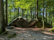 Licht und Schatten im Felsenmeer - Fotografin Christa Zimmermann