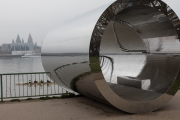 Spiegelungen Kasteler Ufer - Fotograf Werner Ch. Buchwald