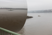 Spiegelungen Kasteler Ufer - Fotograf Werner Ch. Buchwald