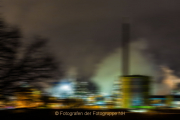 Fotowalk Nacht-/Langzeitaufnamen Industriepark - Fotografin Jutta R. Buchwald