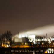 Fotowalk Nacht-/Langzeitaufnamen Industriepark - Fotografin Jutta R. Buchwald