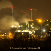 Fotowalk Nacht-/Langzeitaufnamen Industriepark - Fotografin Nicole Gieseler