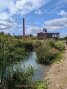 Industrie und Natur, Wassergarten Reden - Fotografin Christa Zimmermann