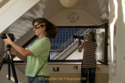 Die Aktiven bei der Sonnenfinsternis