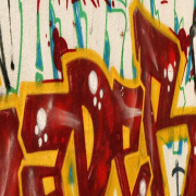 Graffiti am REWE-Markt - Fotograf Helmut Joa